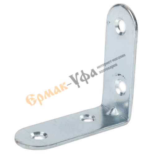 Кронштейн мебельный МК50х50 цинк (Кунгур) (400/400)