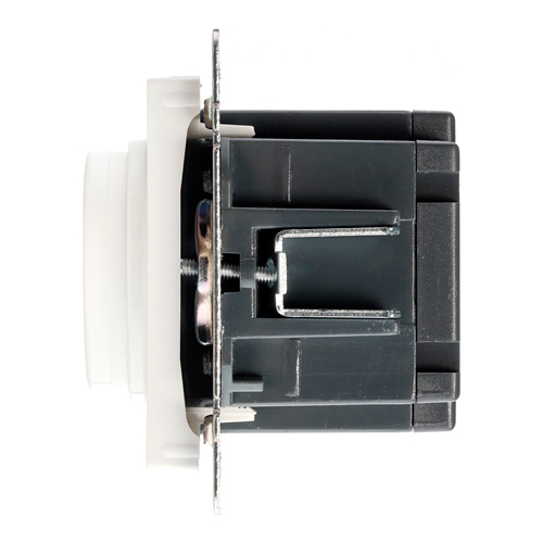 Светорегулятор (диммер) 1100Вт белый "Нептун" (SBE-05w-2.5-D-0)