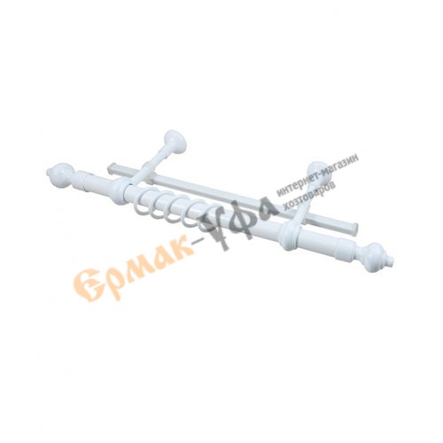 Карниз Кантри 120см белый + шина (1/5)