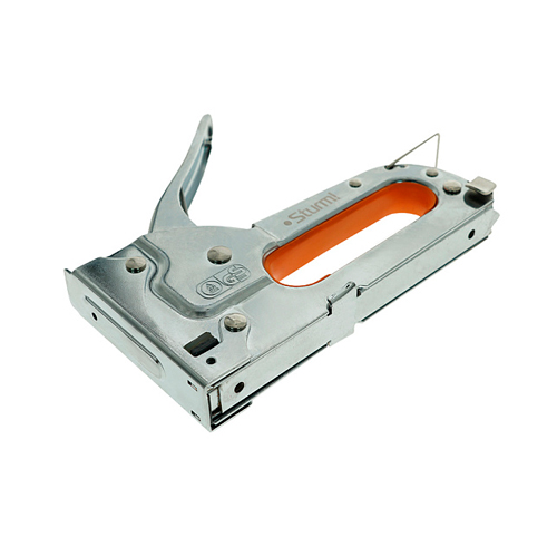 Степлер ручной тип 53 скобы 4-8 мм CLASSIC металлический прочный корпус STURM 1071-01-04