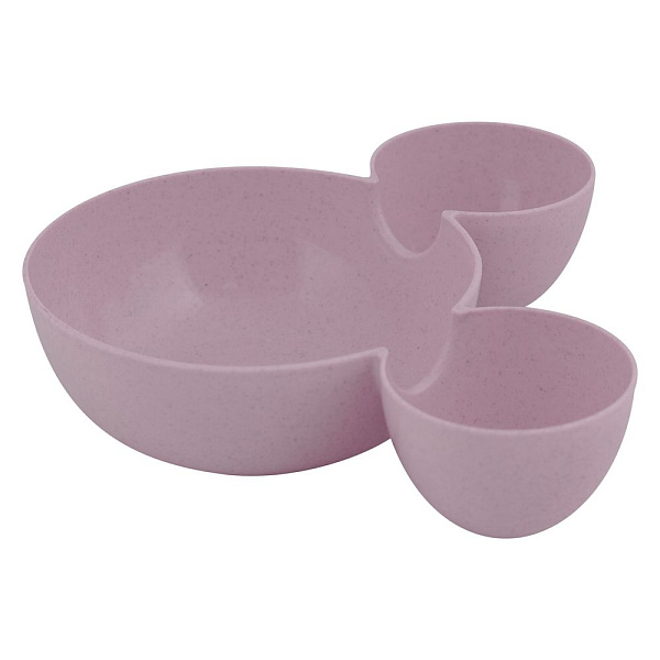 Детская тарелка "Маус". Размер 21х19 см. 3цв  