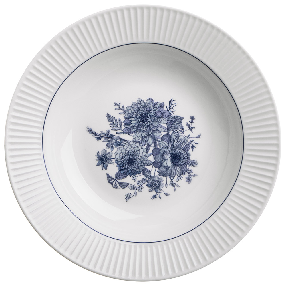 НАБОР ПОСУДЫ ОБЕДЕННЫЙ LEFARD "ROYAL BLUE" НА 6 ПЕР. 18 ПР. (КОР=1НАБ.)