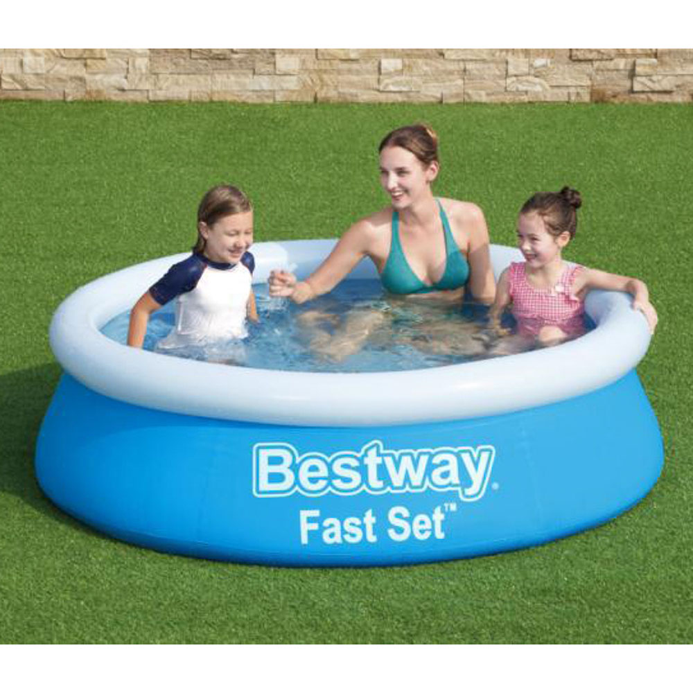 BESTWAY Бассейн надувной Fast Set, PVC, 183x51см, 57392