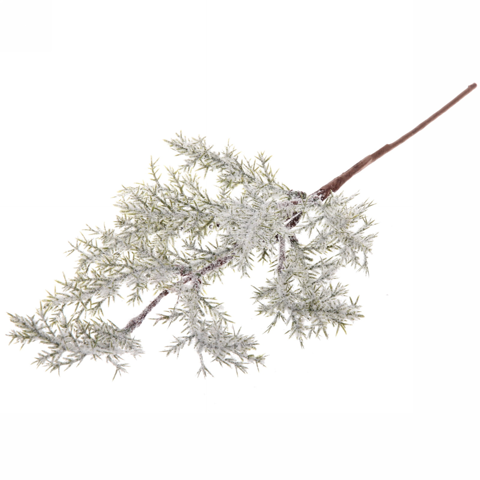 Ветка хвойная "Снежная хвоя" 48 см