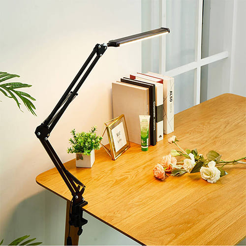 Светильник светодиодный настольный на струбцине Огонек OG-LDP37, 10 Вт