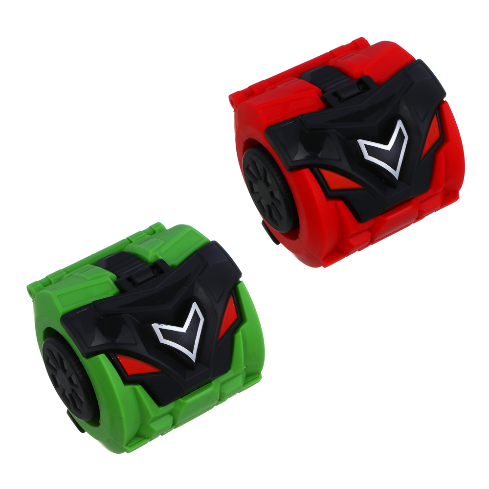 ИГРОЛЕНД Машина трансформирующаяся "Монстро-спиннер", вращение, инерция, ABS, 8,8х14 см, 2 дизайна