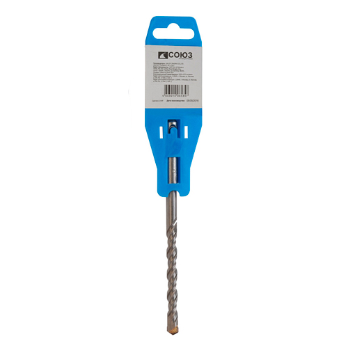 Бур SDS+ с твердосплавной напайкой, спираль S4 СОЮЗ 9019-SDS-14х260C