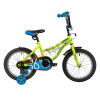 Велосипед Novatrack 16" NEPTUNE,салатовый,тормоз нож.,крылья корот., полная защ.цепи