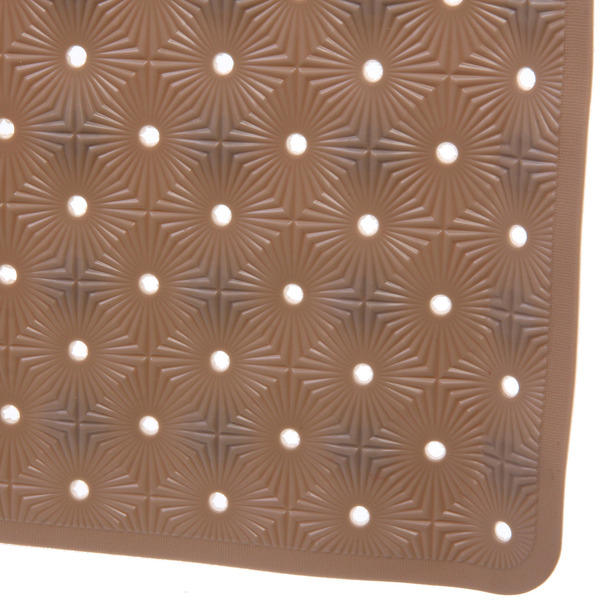 Коврик в ванну Селфи 68х38 ПВХ Франко бежевый