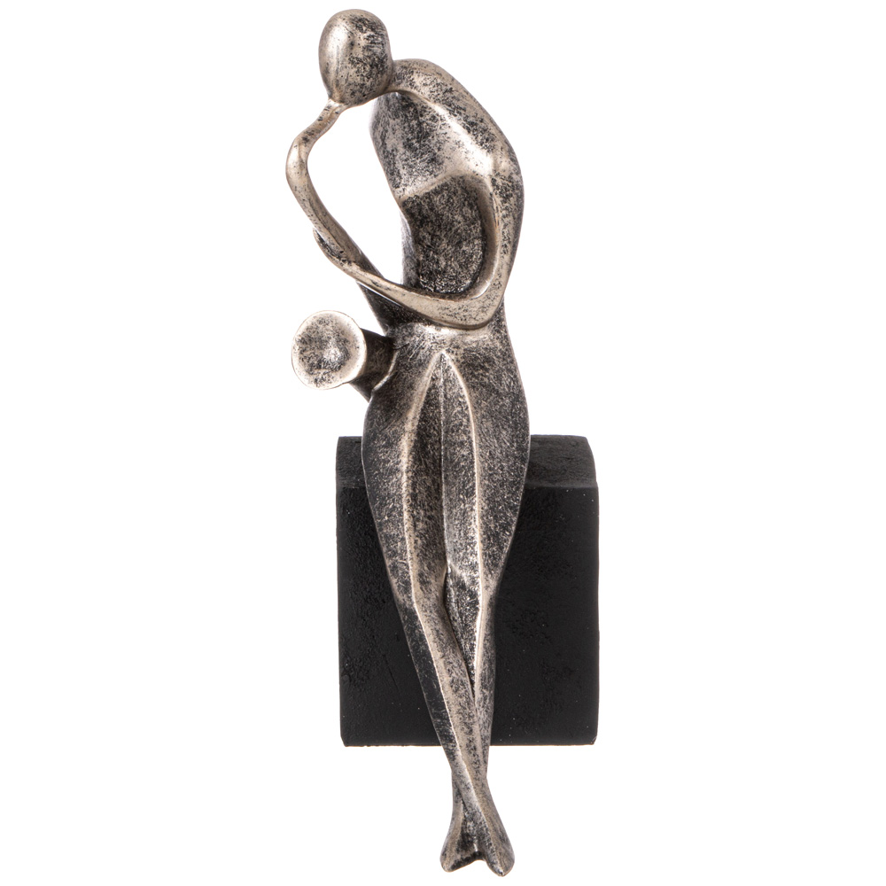 ФИГУРКА ДЕКОРАТИВНАЯ, АБСТРАКЦИЯ. САКСОФОНИСТ, 20, 8Х9Х21, 5 СМ