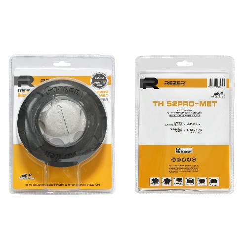 Картридж с леской TH 52 PRO-MET, М10*1,25 левая