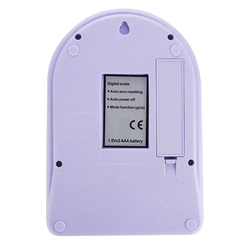 Весы кухонные электронные 10 кг SF400 пластик, 1/40