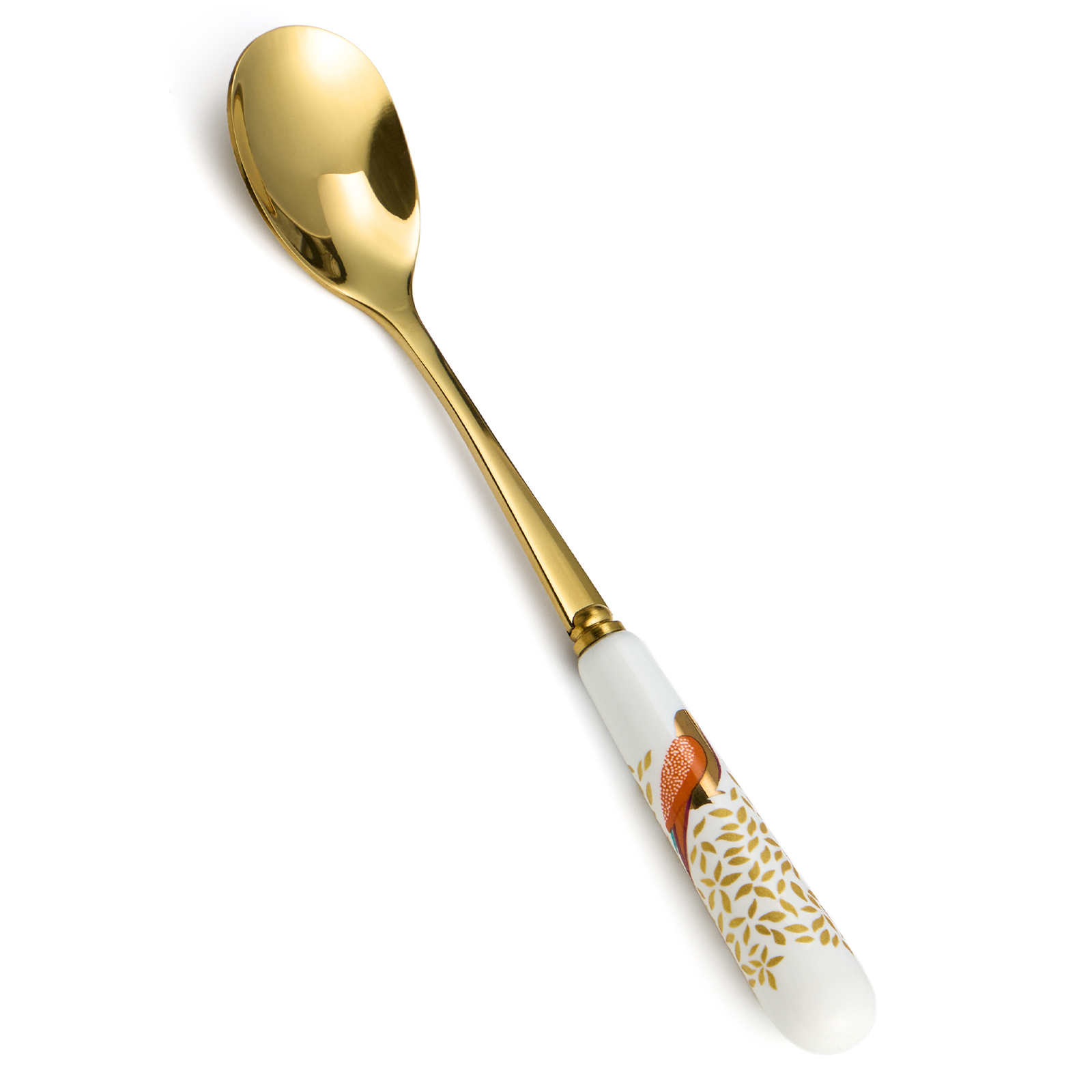 НАБОР ЛОЖЕК ЧАЙНЫХ LEFARD, GOLDEN BIRDS, 4 ШТ., КОР=36НАБ.