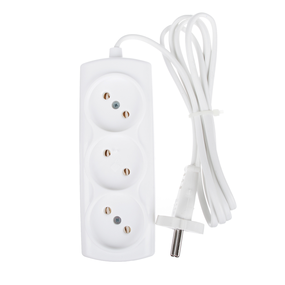 Удлинитель Р16-010 3гн ШВВП 2x0,75 1,5 м