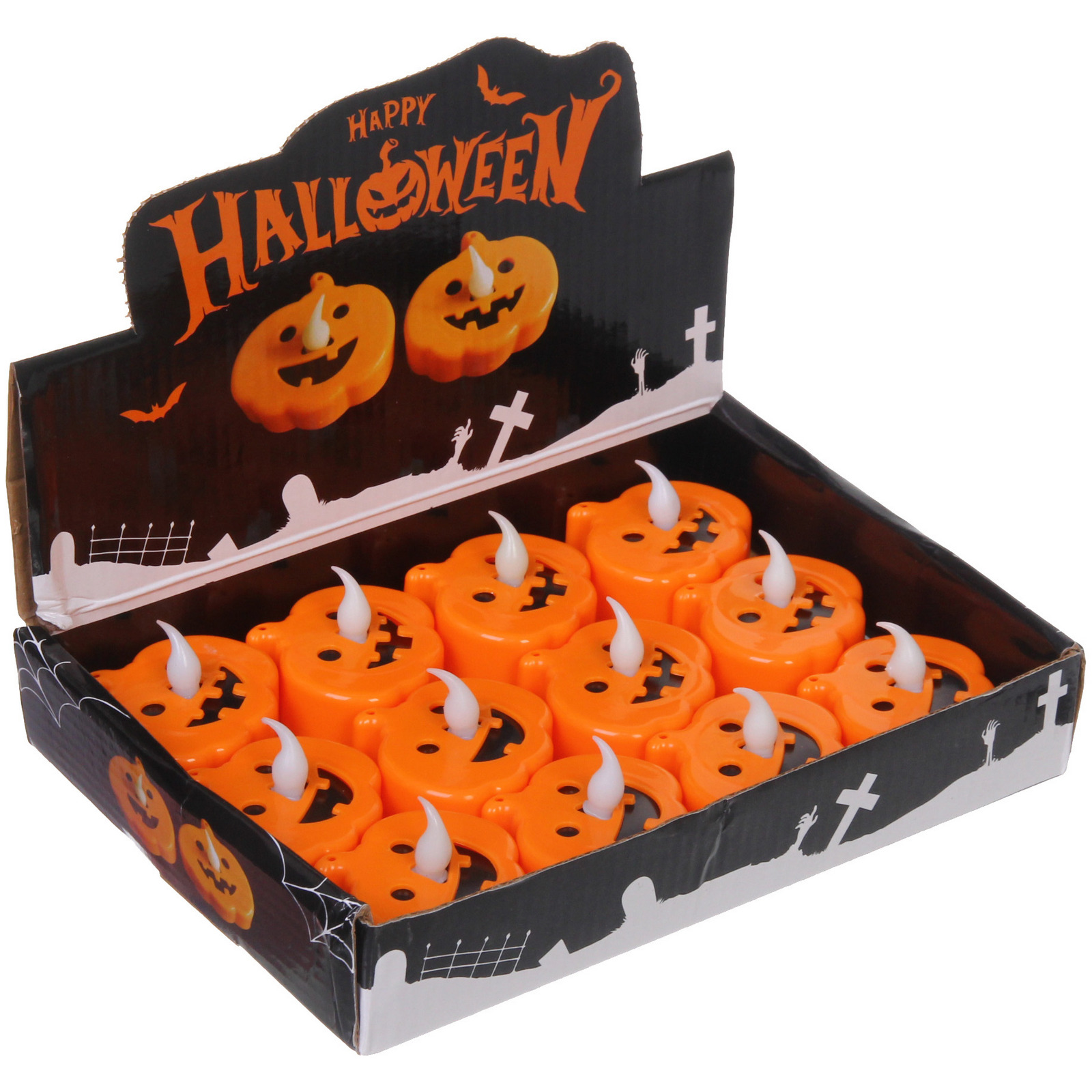 Сувенир с подсветкой "Helloween - Тыква" 5*5,5 см