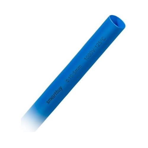 Трубка термоусаживаемая 10/5, 1 м, SBE-HST-10-db, синяя