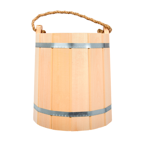 Ведро для бани 10 л Hot Pot липа 
