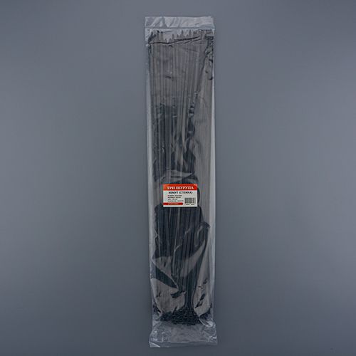 Хомут, стяжка, 500х4,8 нейлон черный 100шт/уп, 1/80