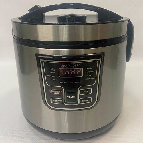 Мультиварка MAXTRONIC MAX-MRC-12, 4 900Вт, 5л, электронное управление
