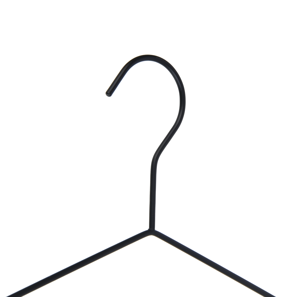 VETTA Вешалка с перекладиной, 41х19.5х0.3 см, металл, дерево, черный глянец