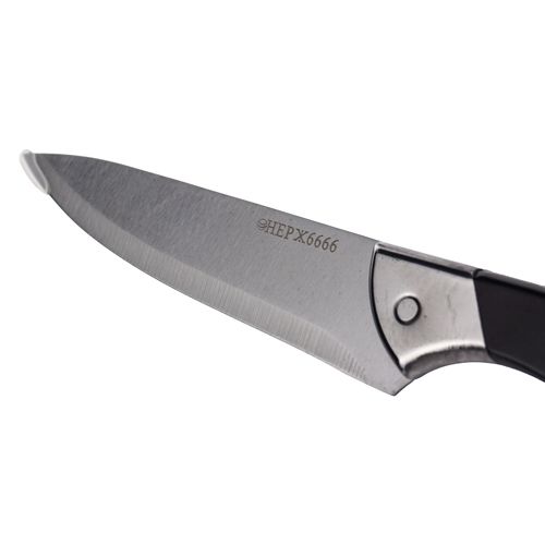 Нож кухонный 19,0см, комбинированная ручка, металл+пластик, 1/240