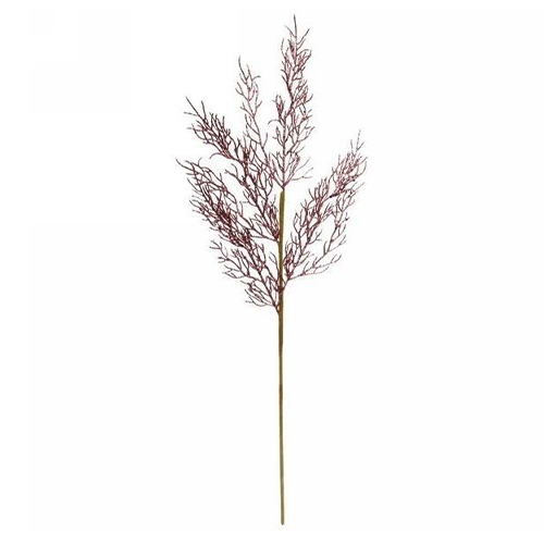 Ветка хвойная Хрусталик 75см, розовое золото НЕВОЗВРАТНАЯ