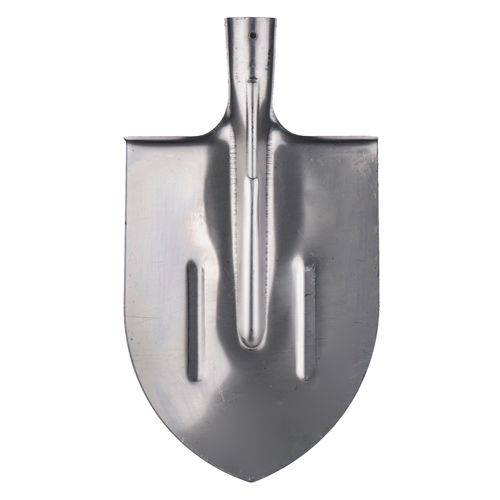 Лопата штыковая копальная НЕРЖ. толщина 1,5мм, ЛКн, SPETSTEXNIK, 10/10