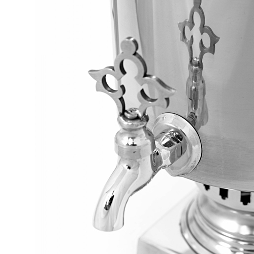 Самовар жаровый с трубой  5л,  Уфимский самовар Стольник