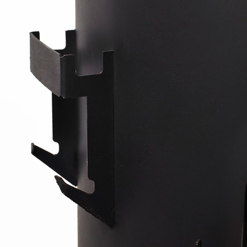 Учаг (печь-очаг) для казана 16,0л с дверцей и дымоходом 410мм сталь 2мм РОССИЯ (1/1)