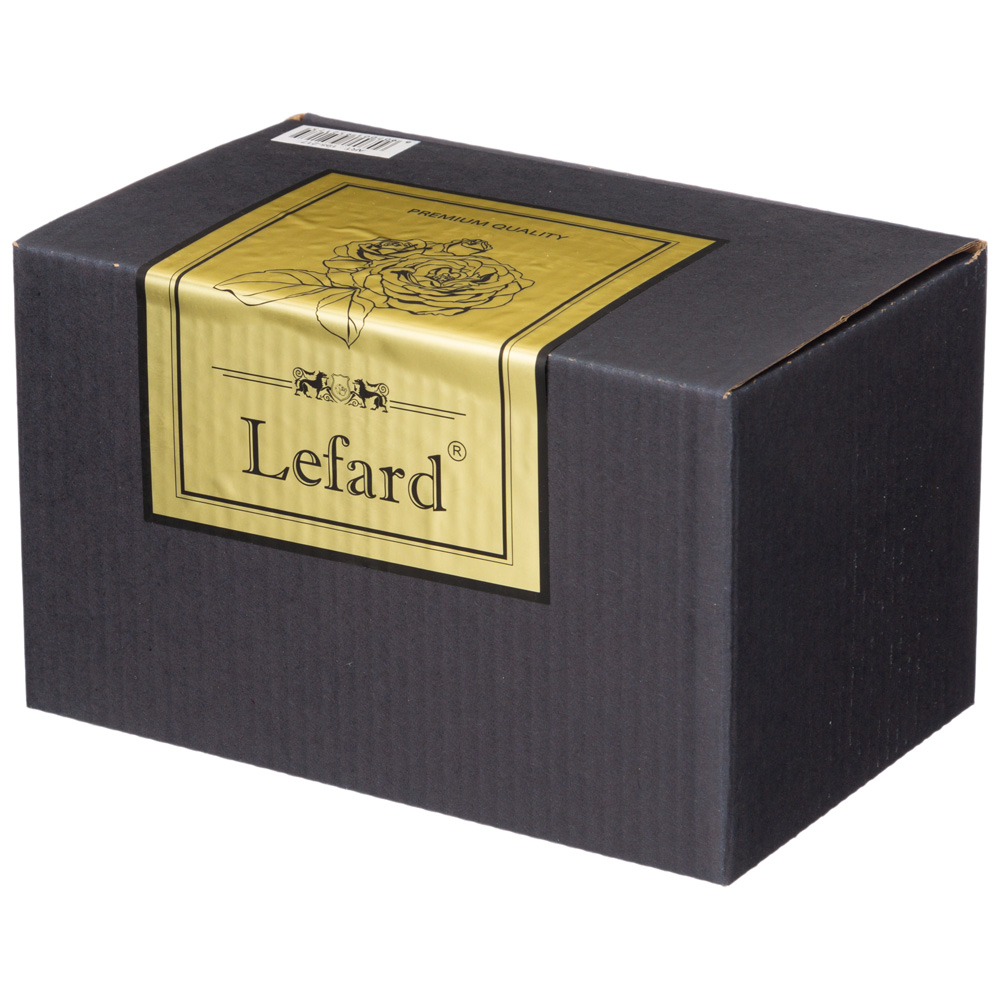 МАСЛЕНКА, LEFARD GOLD GLASS, 17, 5*10, 5 СМ. ВЫСОТА=9 СМ., КОР=24ШТ.