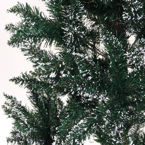 Ёлка "Рождественское чудо" 210 см, ПВХ (700 веток),  белый иней