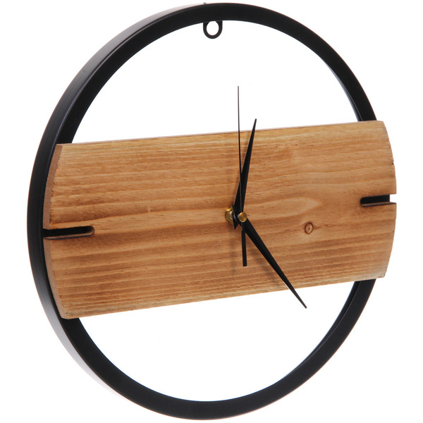 Часы настенные "LOFT HOME " 30см, дерево