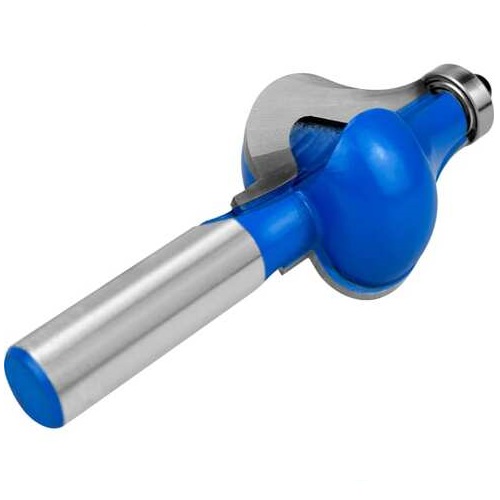 Фреза фигурная хвостовик - 12 мм, d-35 мм, h-40 мм, b-11 мм, r1-20 мм, r2-11 мм, l-89,3 мм vertextools 3530-124035