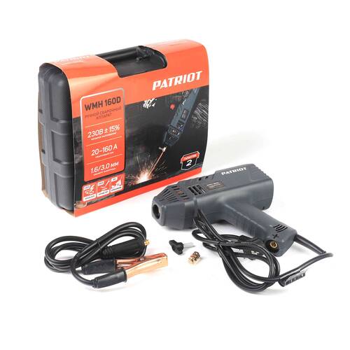 Аппарат сварочный инверторный PATRIOT WMH 160D MMA