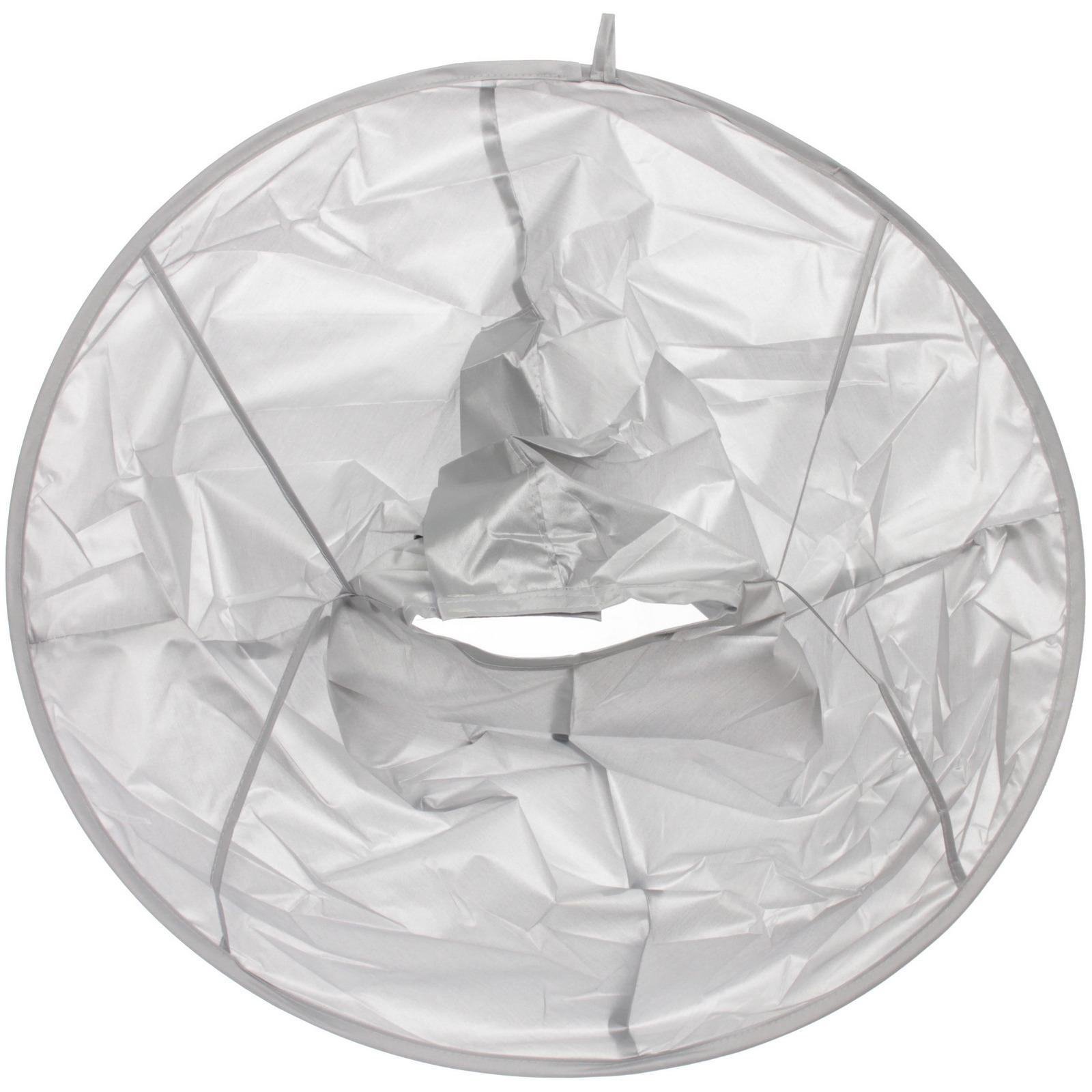 Пеньюар - накидка парикмахерский "Barber SALON", круглый, цвет серебро, d-60см