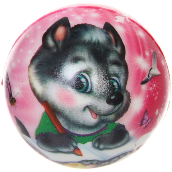 Мяч  6,3 см "Радостное лето" (антистресс), микс СТИКЕР НА ВЛОЖЕНИЕ