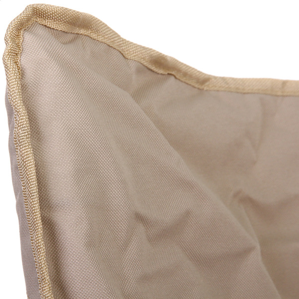 Кресло складное до 120 кг DC-6016, 52*63*90 см, цвет: бежевый, каркас алюминий, Турист Мастер