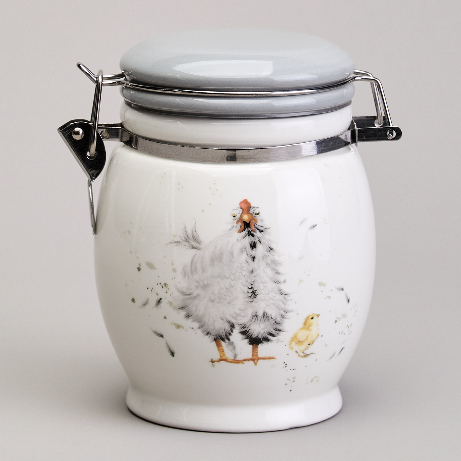 БАНКА LEFARD, FUNNY HENS, 11, 5*15 СМ 700 МЛ, КОР=24ШТ.