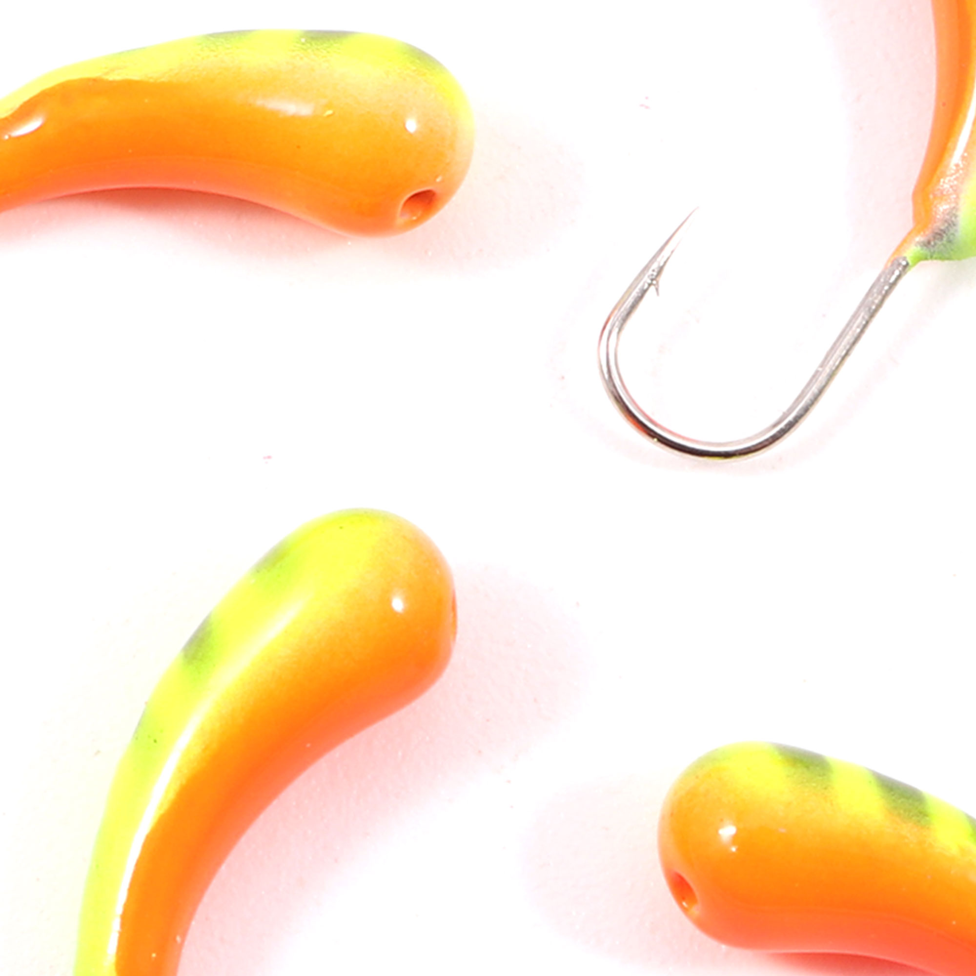 Мормышка вольф"ЯМАН"Уралка с отв, р.4, вес 1,01 цв.аргиана(уп.5 шт.)