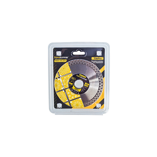Алмазный диск 125х22,23х1,2 мм V-тип TilePro по кафелю и керамограниту Hanskonner H9021-125-22Vt