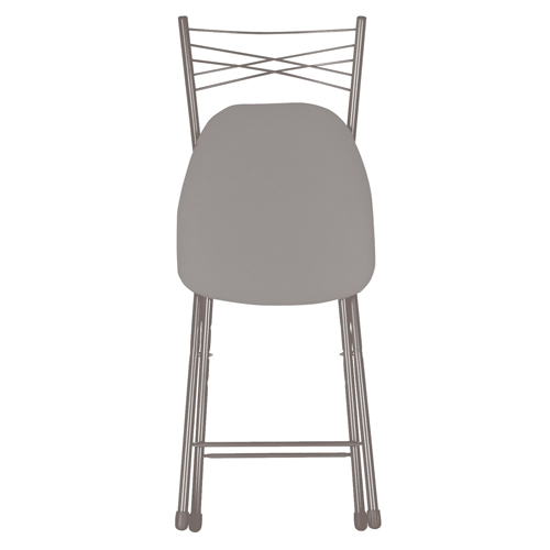 Стул складной "Ника 1" ССН1, темно-серый/темно-серый