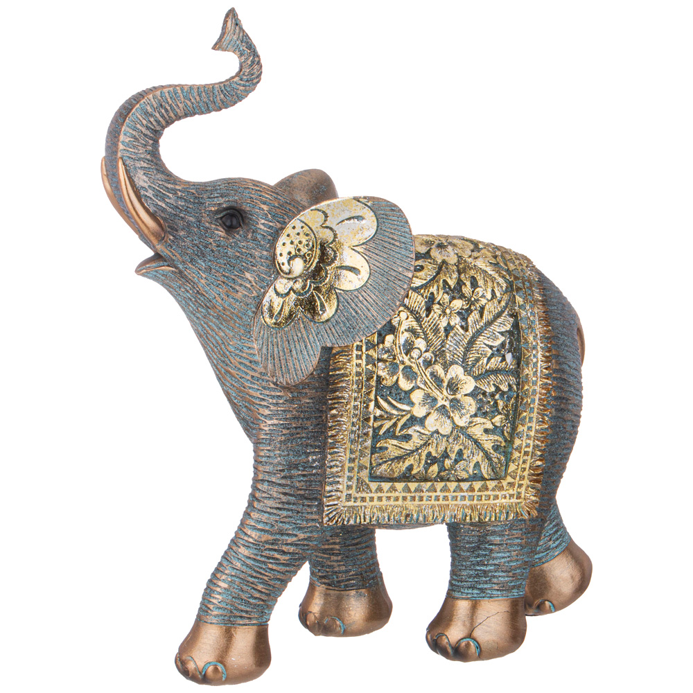 ФИГУРКА ДЕКОРАТИВНАЯ "СЛОН" 27,5Х12Х33,5СМ