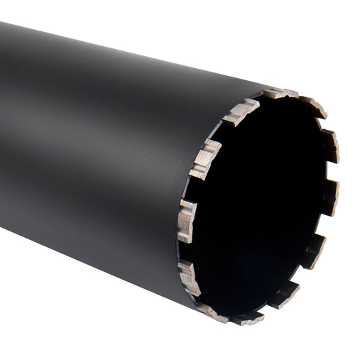 Коронка для алмазного бурения с охлаждением, 152х450, 1 1/4", Elitech