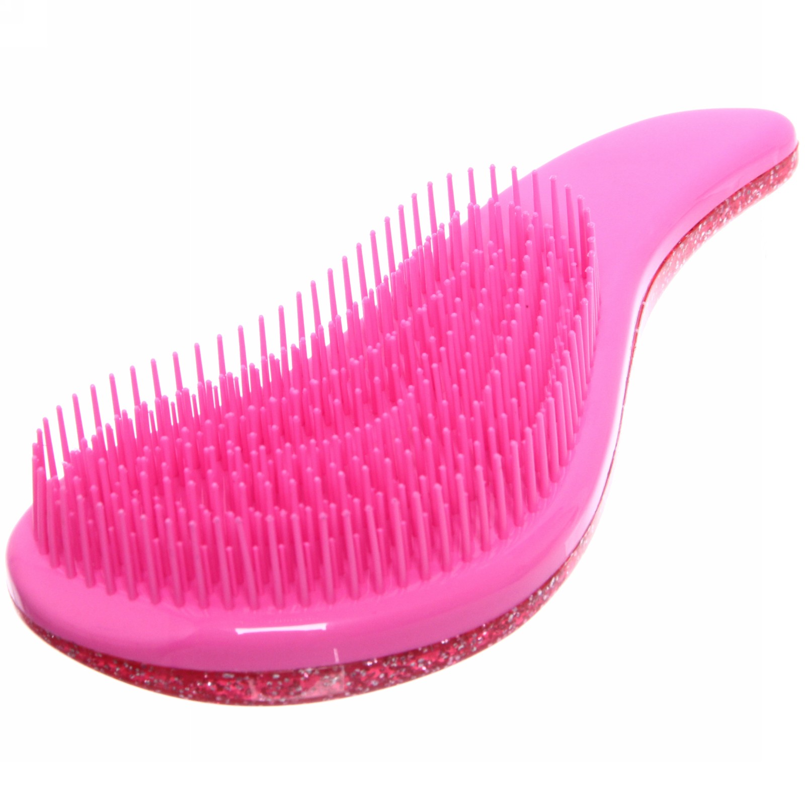 Расческа массажная "Компактная-блекс", цвет розовый, 19см (в коробке)