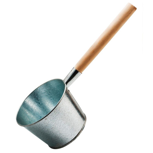 Ковш оцинк 0,5л. банный ЛЫСЬВА (1/10)