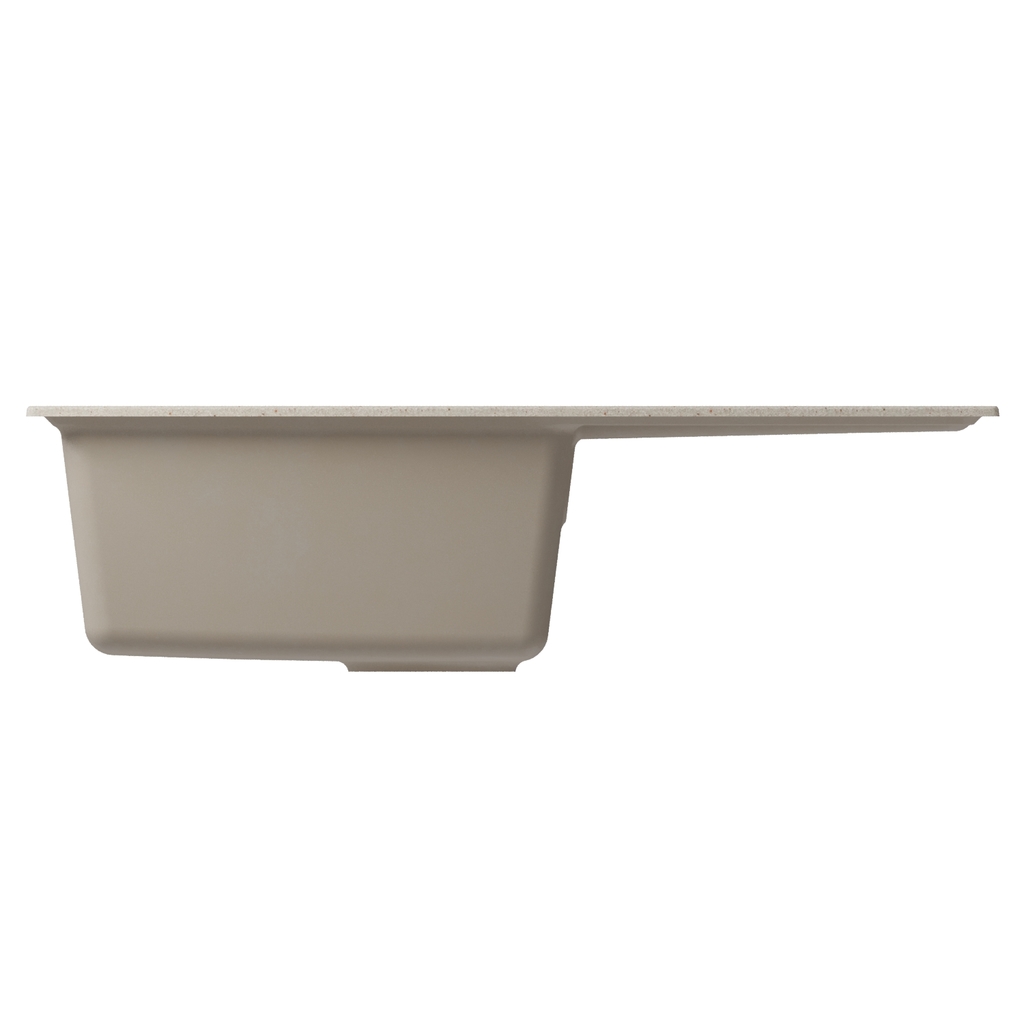 Мойка ML-GM31 с крылом, бежевая, 328, 770*500*190мм NEW