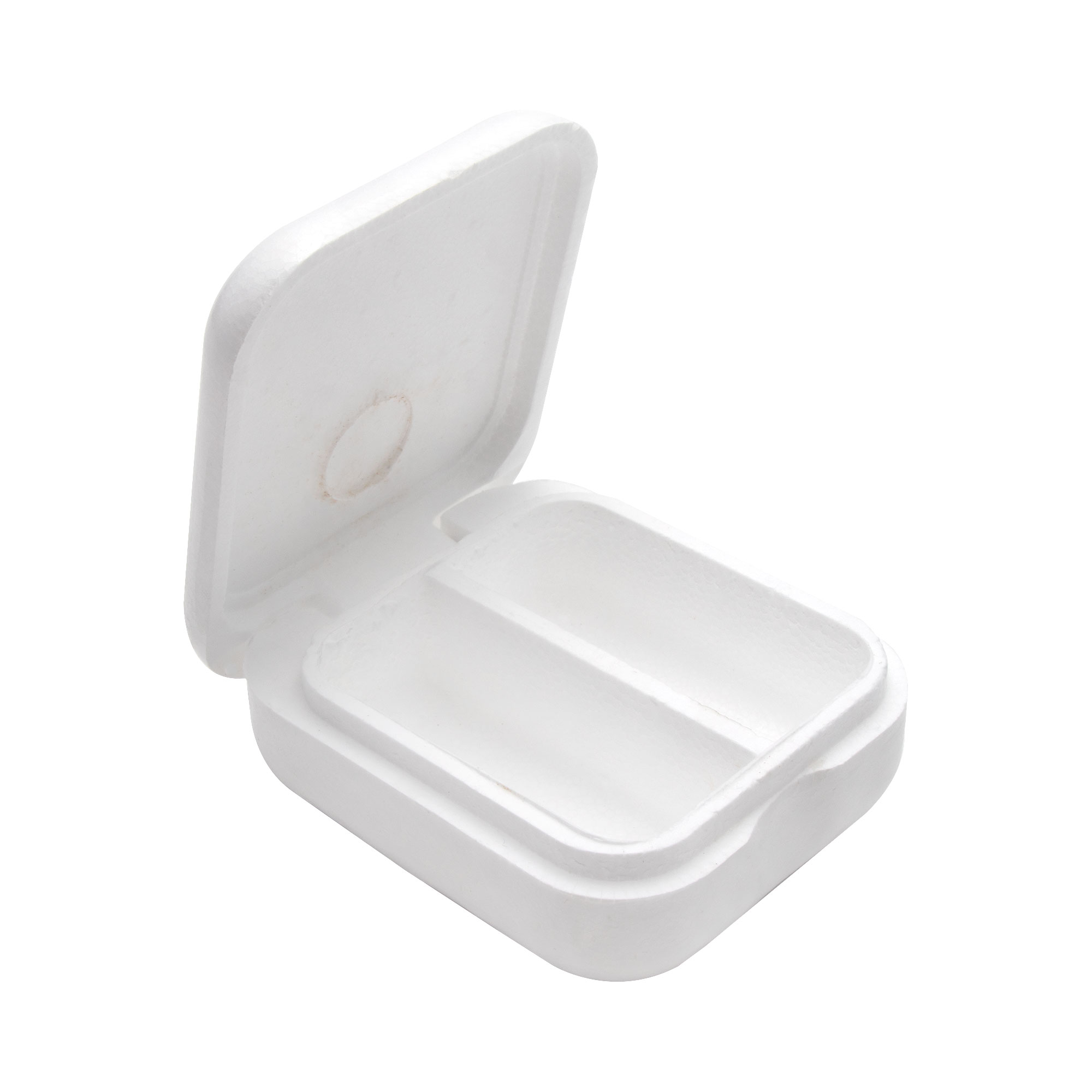 Мотыльница SLAVA прямоугольная двухкамерная, 70х60х30мм, пенопласт повышенной прочности/300/