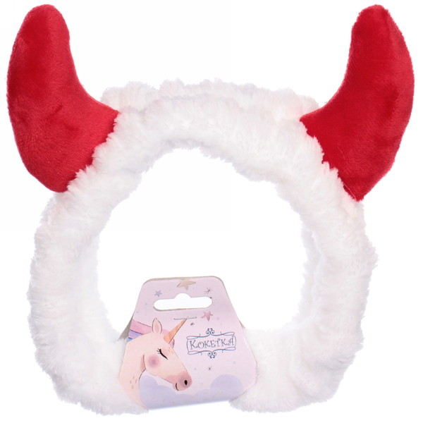 Повязка на голову "Beauty Mapafet- Devil", 6 цветов, 6*20см