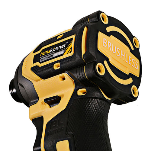 Винтоверт ударный б/щ PLATINUM, 18В, Hanskonner HCD20280BL