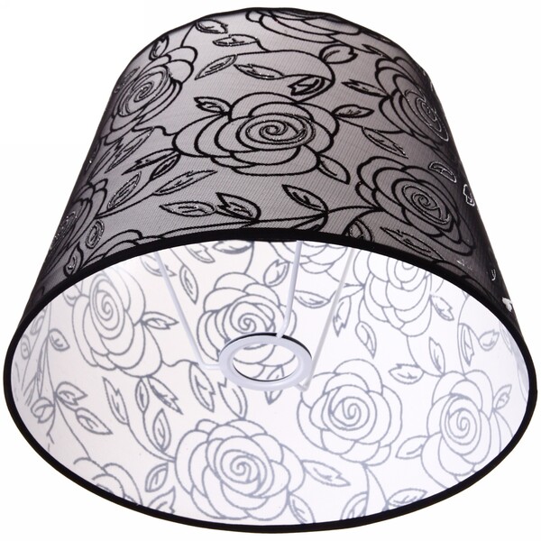 Настольная лампа 1*40Вт "Алиса" 10-T682 жемчужно-черный